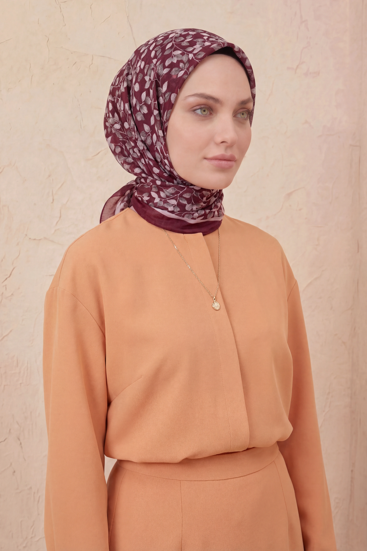 Barbiee zeytin dalı mor bahçe eşarp