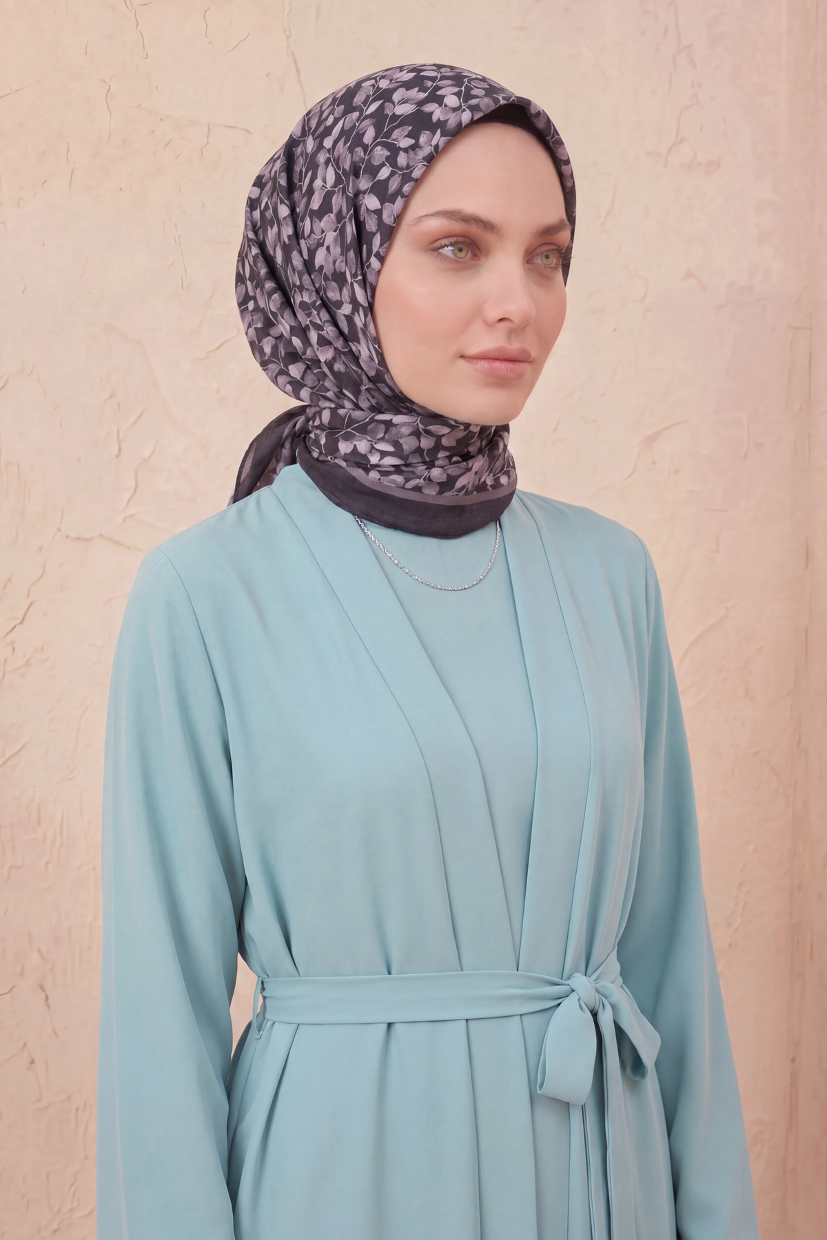 Barbiee zeytin dalı füme eşarp