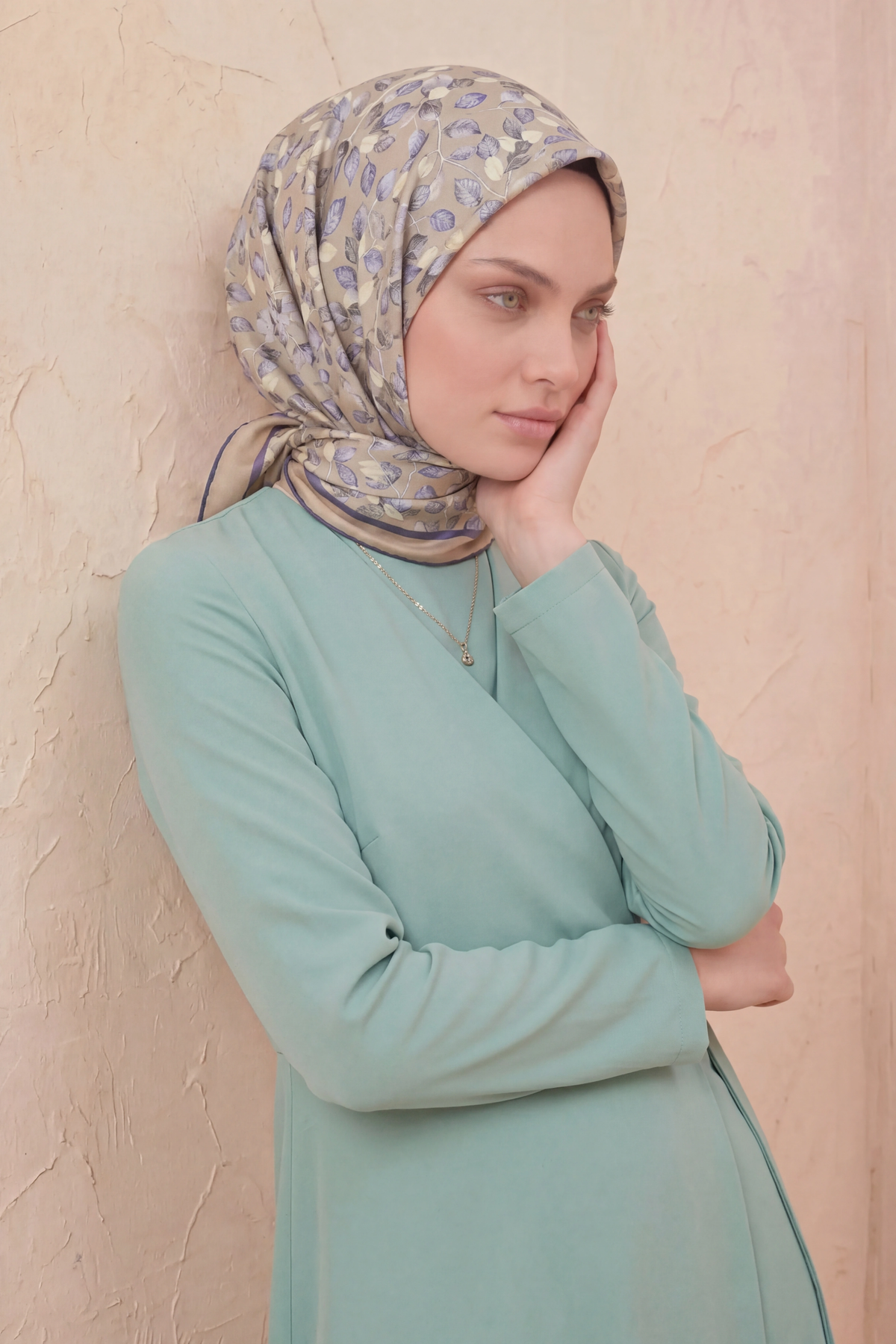 Barbiee zeytin dalı  vizon eşarp