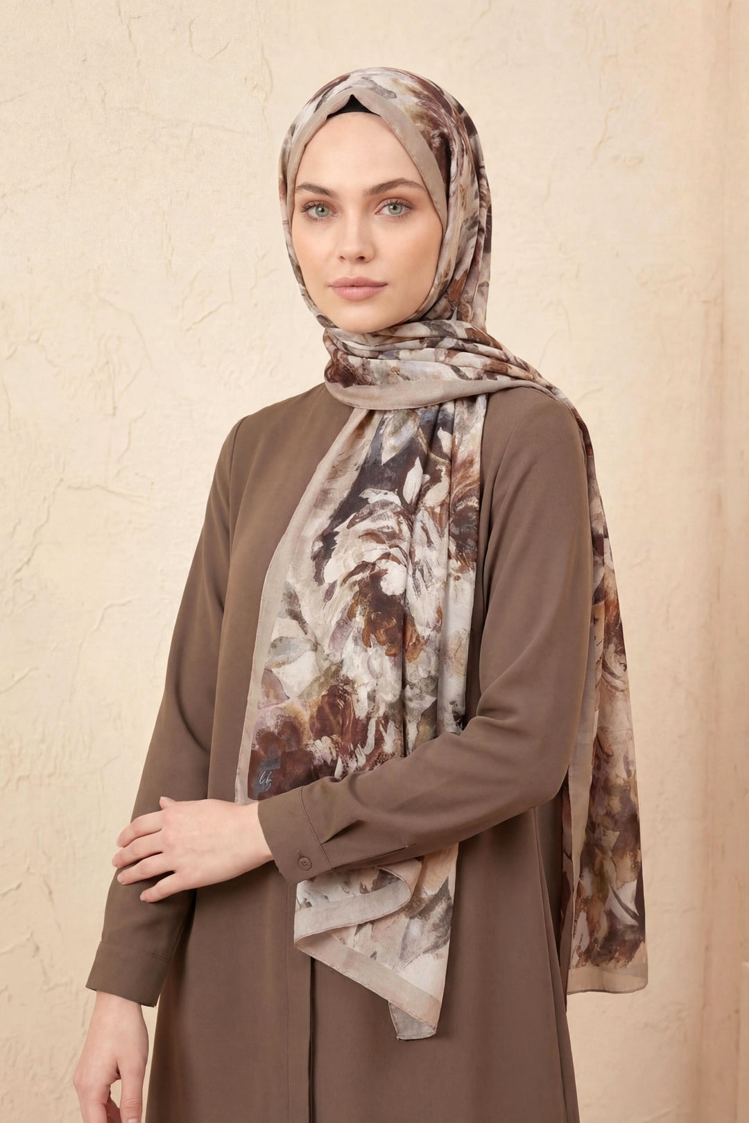 Barbiee Vintage Soft Kahve Şal